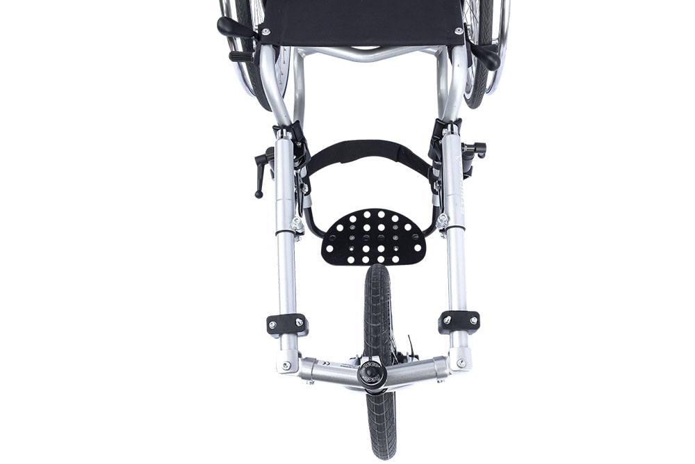 Safe on the road with   stable, adjustable frame